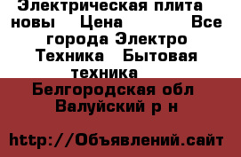 Электрическая плита,  новы  › Цена ­ 4 000 - Все города Электро-Техника » Бытовая техника   . Белгородская обл.,Валуйский р-н